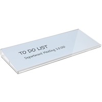 Organisateur de bureau en acrylique, tableau blanc effaçable à sec, support de clavier, tapis de bureau pour ordinateur, tableau blanc avec tiroir de rangement