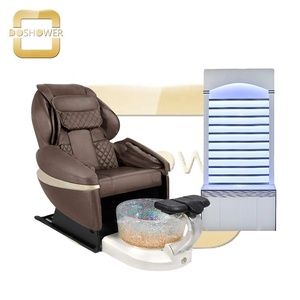 Sillón de mediados de siglo, silla combinada de pedicura, silla manual de manicura y pedicura - Product Image 1