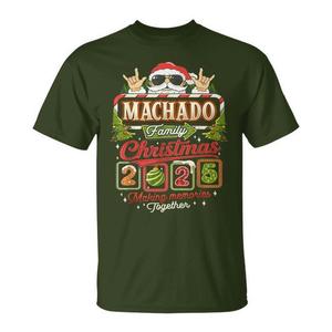 T-shirt della famiglia Machado per Natale 2025: facendo ricordi insieme - Product Image 1