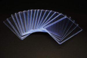 Chất Lượng Cao 35pt 55pt 75pt 100pt 130pt 360pt Trong Suốt PVC Bóng Chày Trò Chơi Thể Thao Hàng Đầu Loaders 3X4 Chủ Thẻ - Product Image 2