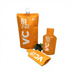 Hot Sales Food Grade Packaging Doypack Bag Stand up Spout Pouch for Tomato Sauce <strong>Ketchup</strong> - Product Image 1