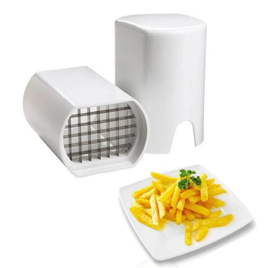 T326 Stainless Steel French Fry Cutter Manual Potato Cutter Kitchen Cooking Tools Fruit Radish Cucumber French Fries Slicer