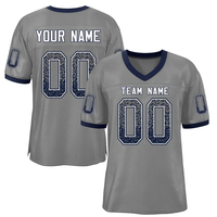 Jersey Sepak Bola Personalisasi untuk Hari Pertandingan, Pakaian Seragam Keluarga, Kaos Tim Kustom dengan Nama dan Nomor Pemain, Hadiah Ulang Tahun