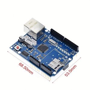 โมดูลบอร์ดขยายเครือข่าย ZOPRO การ์ด SD ขยายหน่วยความจำ รองรับ MEGA ใช้งานร่วมกับ R3 Ethernet W5100 จีน - Product Image 6