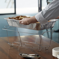 Draht Chafing Rack Buffet Server und Wärmer Buffet Serving Kit Einweg Chafing Dish