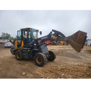 Chargeuse sur pneus diesel robuste de 1,6 tonne LW160FV, nouvelle chargeuse sur pneus compacte pour les chantiers de construction - Product Image 2
