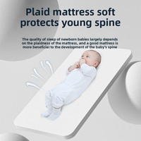 Lit bébé pliable multifonctionnel avec cadre métallique, hauteur réglable, mode berceau, roues universelles silencieuses, amovible et lavable