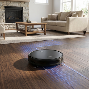 Automatic Rechargeable Robotic Vacuum Cleaner 3-in-1 Smart All-in-One with 2000 Pa Suction and Edge <b>Cleaning</b> - Product Image 6