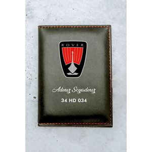 โลโก้โรเวอร์ ทีมโรเวอร์ ฝาครอบป้ายทะเบียนหนังเทอร์โม กรอบป้ายทะเบียนโลหะสำหรับรถจักรยานยนต์รุ่นแอคคอร์ด - Product Image 1