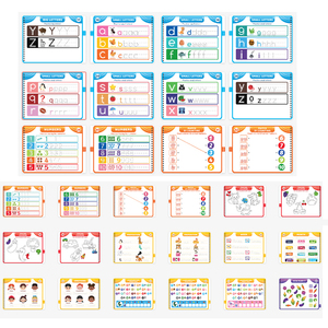 Cuaderno Reutilizable con Ranuras Mágicas para Práctica de Escritura, Libro de Actividades de Borrado en Seco, Cuadernos de Trabajo en Inglés, Fabricante de Materiales Educativos para Niños - Product Image 4