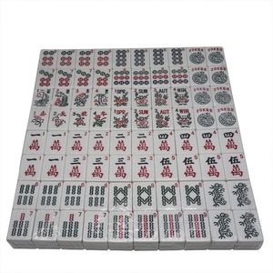 Jeu de Mahjong Américain 30mm 166 Pièces en Mélamine Personnalisable Gravé Imprimé Jeu Complet à Jouer à la Main Faible MOQ Livraison Rapide - Product Image 6