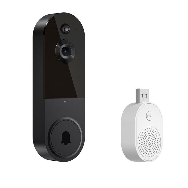 Smart Video Doorbell Night Vision 2.4g Intercom Monitor Door Bell Camera 1080P WIFI Dual Frequency Video Doorbell Camera