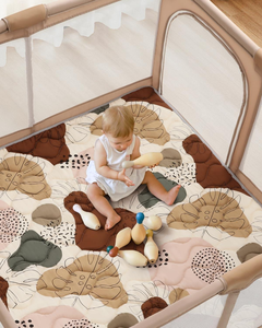 <span class=keywords><strong>Tapis</strong></span> de jeu pour bébé 50x50 antidérapant sans BPA, rembourrage épais et doux, en mousse imperméable pour tout-petits, pliable, lavable, <span class=keywords><strong>tapis</strong></span> rampant pour bébé - Product Image 3