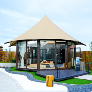 <span class=keywords><strong>Tenda</strong></span> da Campeggio di Lusso Impermeabile per Esterni in PVDF Verde, <span class=keywords><strong>Beige</strong></span> <span class=keywords><strong>e</strong></span> Bianco - Vendita Diretta dalla Fabbrica - Product Image 4