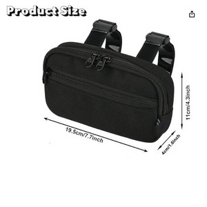 กระเป๋าอานม้าขนาดพกพา Liu ทำจากวัสดุ Oxford สีดำ สำหรับอานม้าแบบตะวันตก - Product Image 4