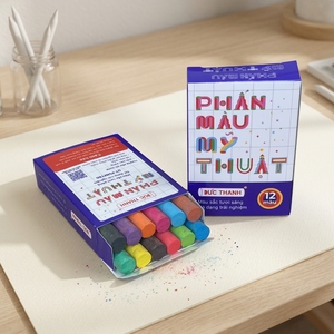 Tiza de color sin polvo de alta calidad OEM Duc Thanh para arte en aceras y escritura en pizarras - Oferta de exportación - Product Image 1