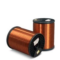 Fil de cuivre émaillé QA-1/155 de 0,05 mm à 2,0 mm, fil magnétique haute température pour transformateur, fabricant de fil de bobinage de moteur