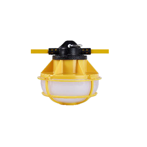 50ft Construction String Light 65w 8000lumen Led String <strong>Temporary</strong> Work Light Outdoor <strong>Lighting</strong> with 5 Bulbs - Product Image 3
