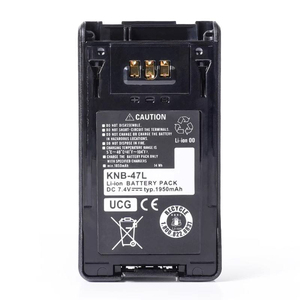 Batterie <span class=keywords><strong>Li</strong></span>-ion 7,4 V pour radios bidirectionnelles Kenwood NX-200, NX-300, TK-5320, TK-5220 - KNB-48L et KNB-47L - Product Image 1