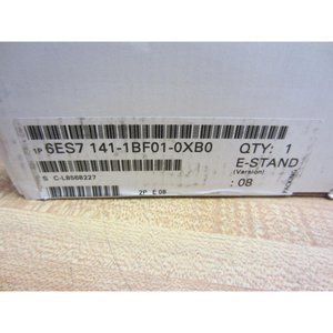 ซีเมนส์ ซิมาติก 6ES7 141-1BF01-0XB0 โมดูลพื้นฐาน PLC ระบบอัตโนมัติทางอุตสาหกรรม - Product Image 2