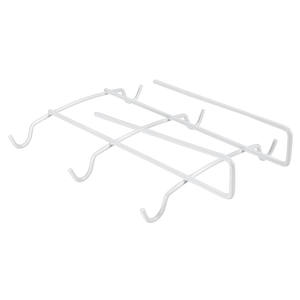 PORTAVASOS DE HIERRO BLANCO 19X26X7CM - Product Image 1