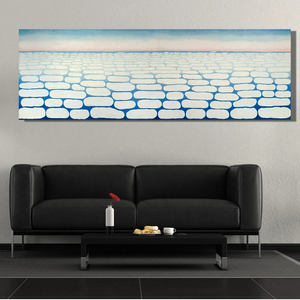 <span class=keywords><strong>Stampa</strong></span> su Tela dell'Opera d'Arte Astratta 'Le Nuvole', Poster su Tela per Decorazione Soggiorno - Product Image 4