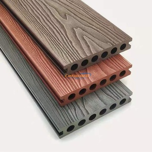 High Quality Hollow Wpc <strong>Decking</strong> <strong>square</strong> Hole <strong>Decking</strong> Round Hole <strong>Decking</strong> for Outdoor Garden - Product Image 3