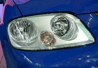 Autres accessoires d'éclairage automobile : Cadre adaptateur de projecteur LED pour Volkswagen Caddy 2005 – Cadre de phare LED pour éclairage faible