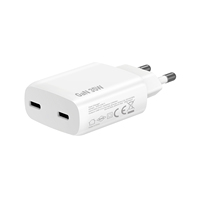 Chargeur universel 35W double USB C ultra-mince Chargement rapide PD avec protection OTP