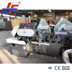 <span class=keywords><strong>Scie</strong></span> à ruban automatique GS260 Tour CNC pour tournage de pièces métalliques cylindriques - Product Image 5