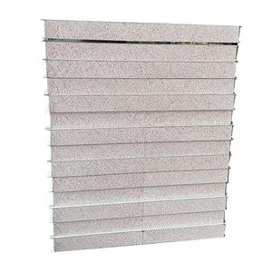 グレーEPSサンドイッチパネル100mmフォームコアサンドイッチパネルウォールハウスルーフスチール建材 - Product Image 6