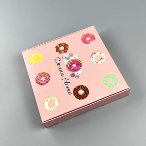 2025 nuevo diseño de cajas de papel de tarjeta personalizadas para negocios de postres para Chocolate Donuts Sushi Matt laminación impresión en relieve - Product Image 6