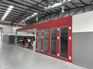 Camión coche aviones muebles tren retráctil inflable cortina de agua habitación hornos tan pintura <span class=keywords><strong>cabina</strong></span> de aerosol para la venta - Product Image 3