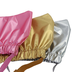 Pet Shower Cap Waterproof Dog Bath <b>Head</b> <b>Cover</b> Sm Size Rose Red Silver Gold - Product Image 5