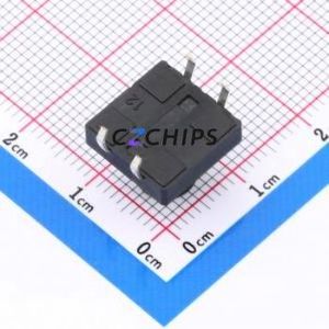 UK-B0224-G9.5-250 Tactile Switch Through hole-4P,12x12mm Switch Single Pole Single Throw Round Button 2.5N Through Hole - Product Image 2