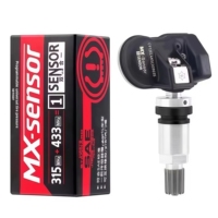 Capteur universel Autel MX 433/315MHz 2 en 1 TPMS Système de surveillance de pression des pneus Outil de réparation automobile