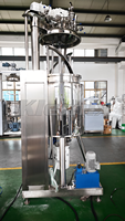 Mélangeur sous vide inclinable, machine d'émulsification, homogénéisateur à cisaillement élevé, 1000 L, 30KW, acier inoxydable SUS316L, réacteur chimique cosmétique