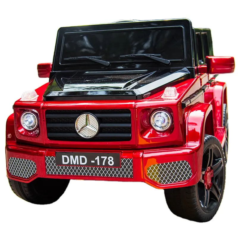 Mercedes лицензионный детский автомобиль 12 В, Детский Электрический игрушечный автомобиль с дистанционным управлением, игрушечный автомобиль