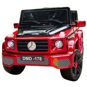 Coche de juguete eléctrico con control remoto para niños, vehículo de juguete con licencia de Mercedes, 12v