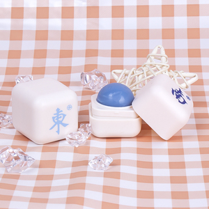 Bán Sỉ Lọ Dưỡng Môi Độc Đáo Lọ Bóng Lăn Dễ Thương Ống Dưỡng Môi Tùy Chỉnh Bao Bì Màu Đen Rỗng Mini Vuông Cỡ 8G - Product Image 4