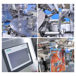 Máquina Envasadora de Bolsas Preformadas con Dosificador de Tornillo para Condimento de <span class=keywords><strong>Taco</strong></span> de Chile y Cúrcuma en Polvo de 100g y 1kg, Bolsa Doypack con Cierre - Product Image 3