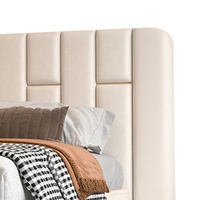 Modernes Luxuriöses Europäisches Design Neues Vollständig Gepolstertes Bett Queen-King-Size Moderne Schlafzimmermöbel