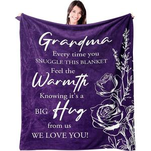 Valentine Heart Rose Flannel Blanket Throw Blanket Nap Blanket Anniversary Gift Couple Gift <b>Machine</b> Washable Fade Resistant - Product Image 2