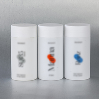 Bouteille de médicament de qualité alimentaire HDPE 150 ml Complément alimentaire naturel en plastique avec bouchon