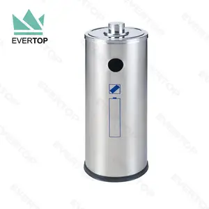 DB-35B1 Stainless Steel Battery Recycle Bin for Battery Disposal Collection Waste Bin Battery Bin Trash Can Container