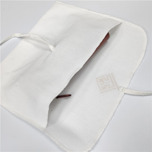 Eco Friendly Cotton <b>Envelope</b> Handbags Cloth Dust Packaging Pouch With Flap Custom Logo Printed <b>Gift</b> Packing Cotton Canvas Pouch - Product Image 3