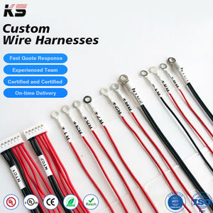 2,5mm Rastermaß Buchsenverbinder aus PA66, Maßgefertigt mit 2, 3, 4 Pins, JST XH 2,54 Kabelbaum-Verbindung, 10-Wege-Kabel - Product Image 1