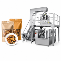 Machine polyvalente multi-stations pour sachets Doypack avec système de rejet dynamique du poids intégré, idéale pour les perles de tapioca