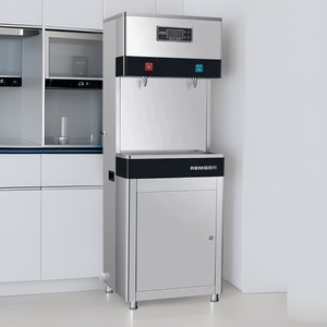 Rem Water Dispenser Stainless Steel Cabinet <b>Standing</b> Touch Screen Warm Water Office Factory Use - Product Image 1
