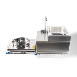 Réchaud à gaz coulissant en acier inoxydable SNEIDA pour cuisine, camping-car ou <span class=keywords><strong>caravane</strong></span> - Product Image 1